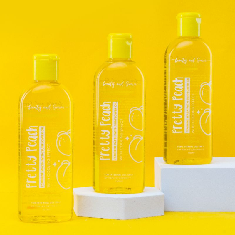 Pretty peach Feminine wash 150ml Shopee Philippines