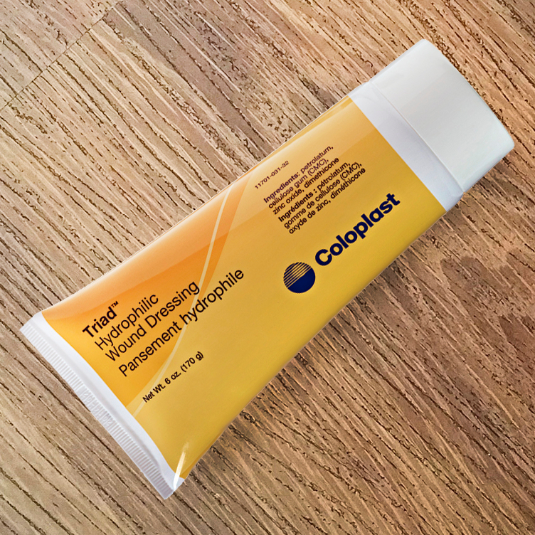 Coloplast Triad Hydrophilic Wound Dressing 6oz / 170g (authentic