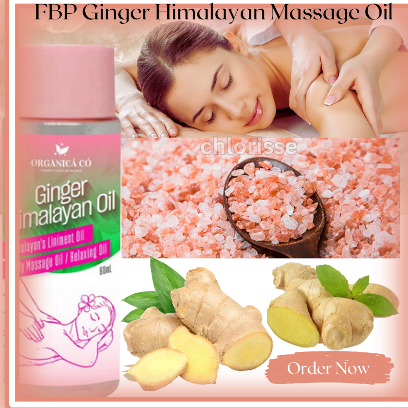 FBP Ginger Himalayan Oil 60ml Himalayan's Liniment Oil Body Massage