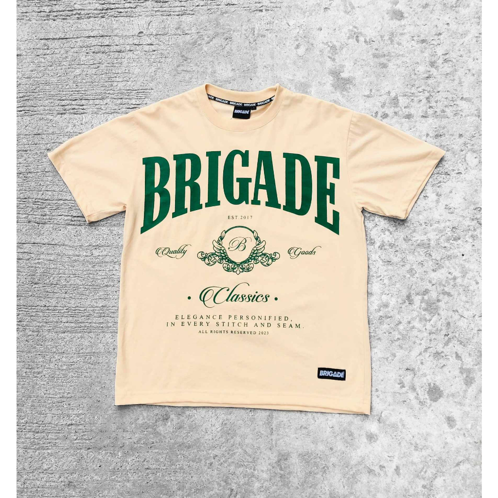 BRIGADE CLOTHING QUALITY GOODS (CREAM) Shopee Philippines