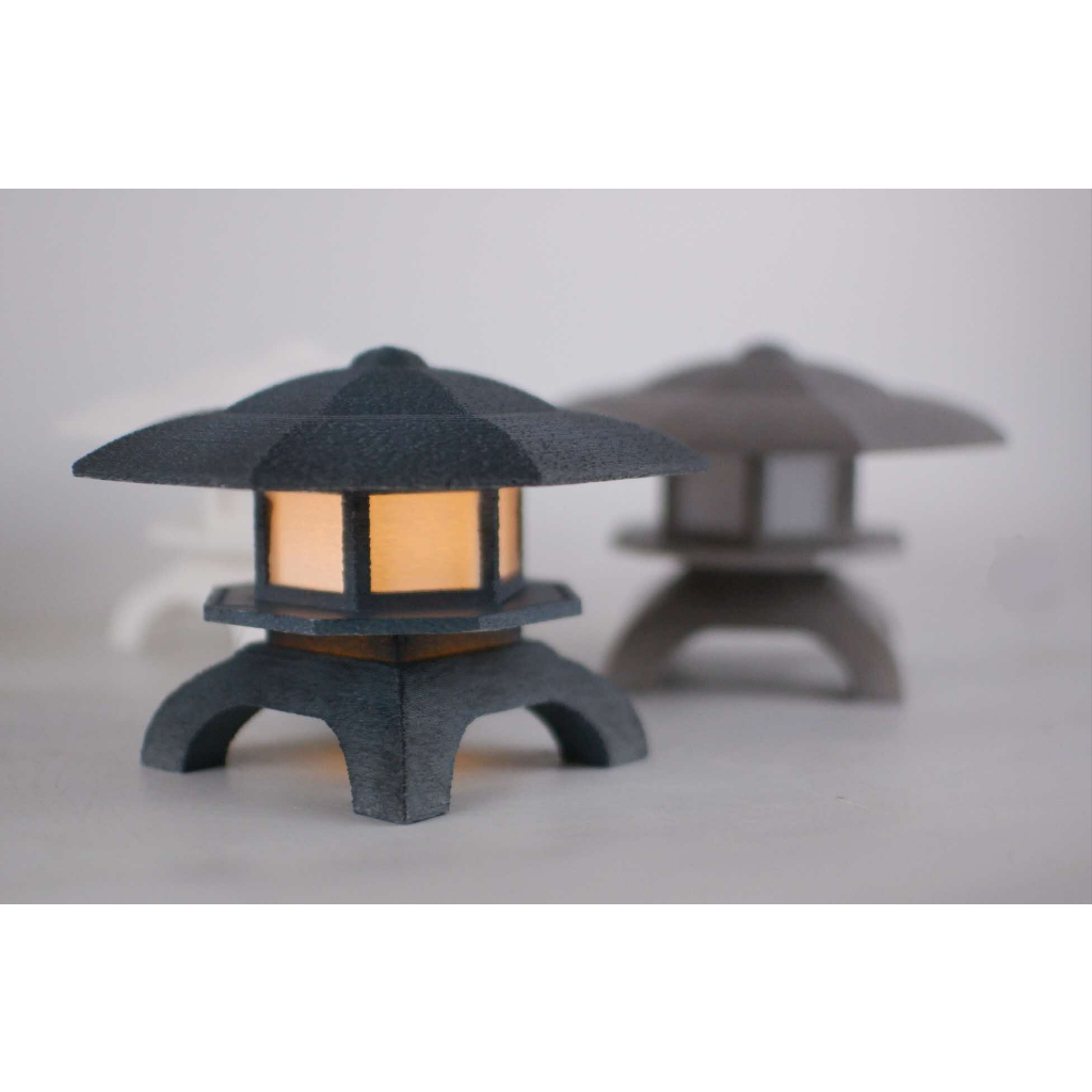 pagoda miniature Japanese lantern led lamp 15x15x11 cm | Shopee Philippines