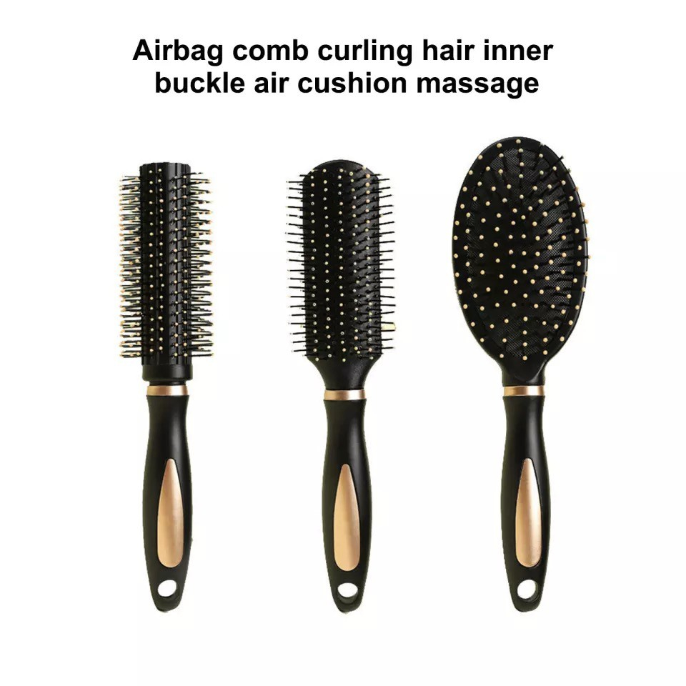 Hair Scalp Massage Comb Airbag Hairbrush Nylon Women Wet Curly Detangle ...