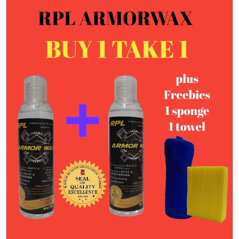 ARMORWAX RPL buy1 take 1 100ml | Shopee Philippines