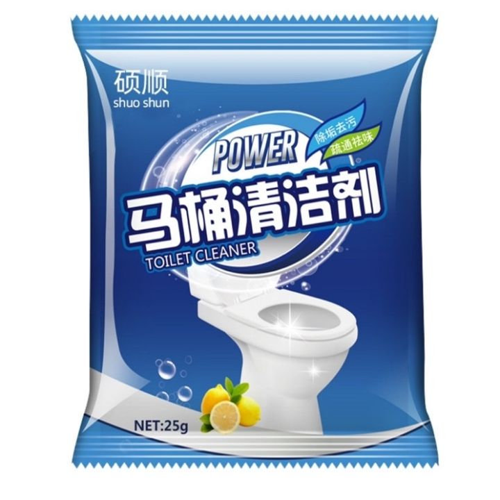Toilet Cleaner Stain Remover Powder Flush Tank Cleaning Deodorizer