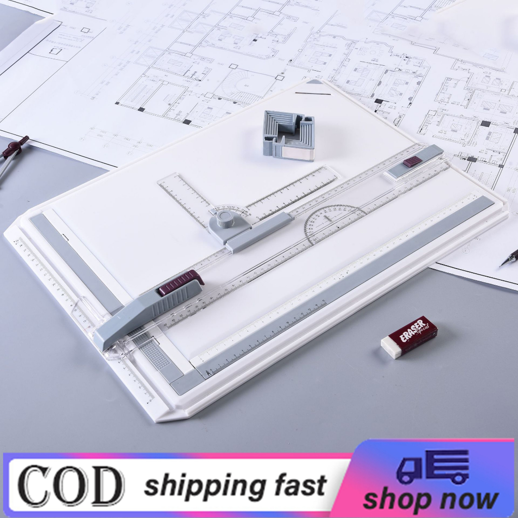 A3/A2 drawing board parallel ruler drawing board angle clamp lock