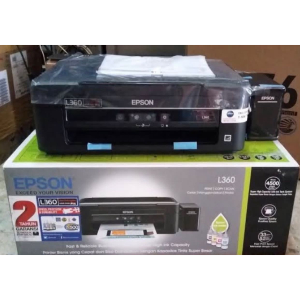 Epson Ecotank L360 A4 Wi Fi Duplex All In One Ink Tank Printer Shopee Philippines 1931