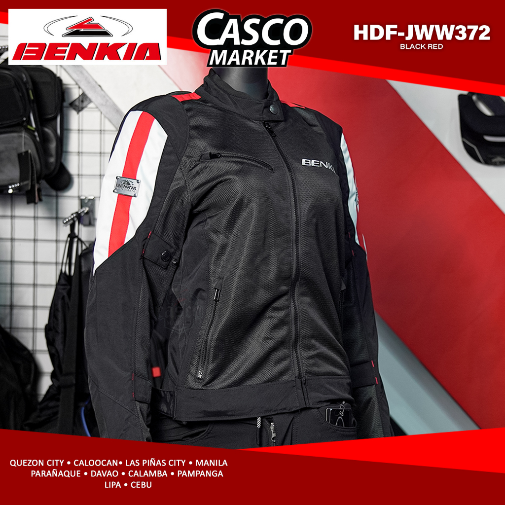 BENKIA HDFJSW372 MOTORCYCLE RIDING JACKET FOR WOMEN SAFETY GEARS