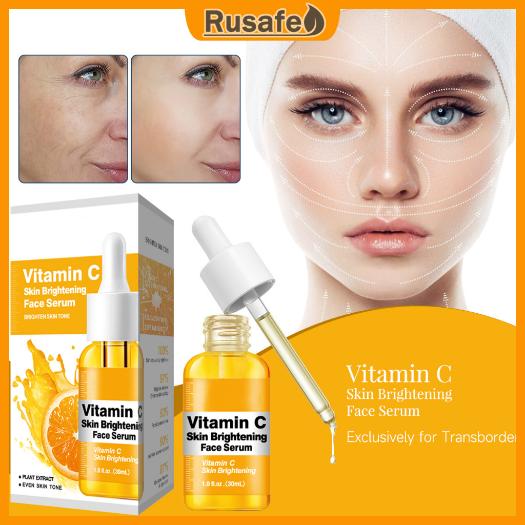 Vitamin C Serum Essence Brightens Nourishes Skin Face Melasma Dark Spot ...