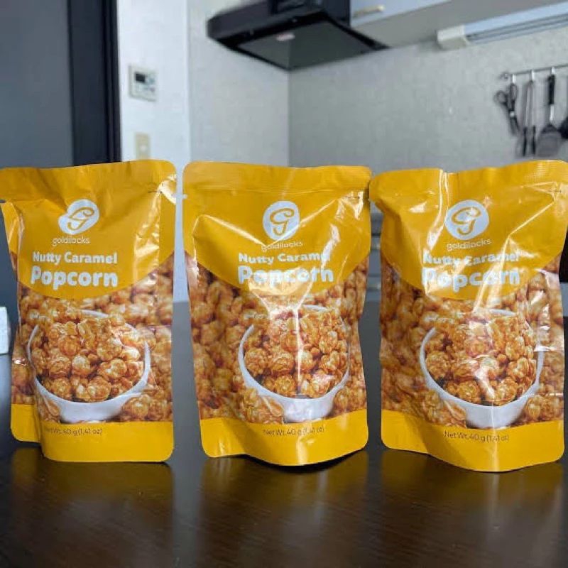 GOLDILOCKS Caramel Popcorn 85g Shopee Philippines
