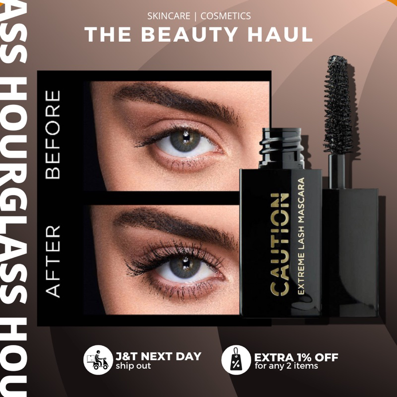 Hourglass Caution Extreme Lash Mascara (Deluxe Size) Shopee Philippines