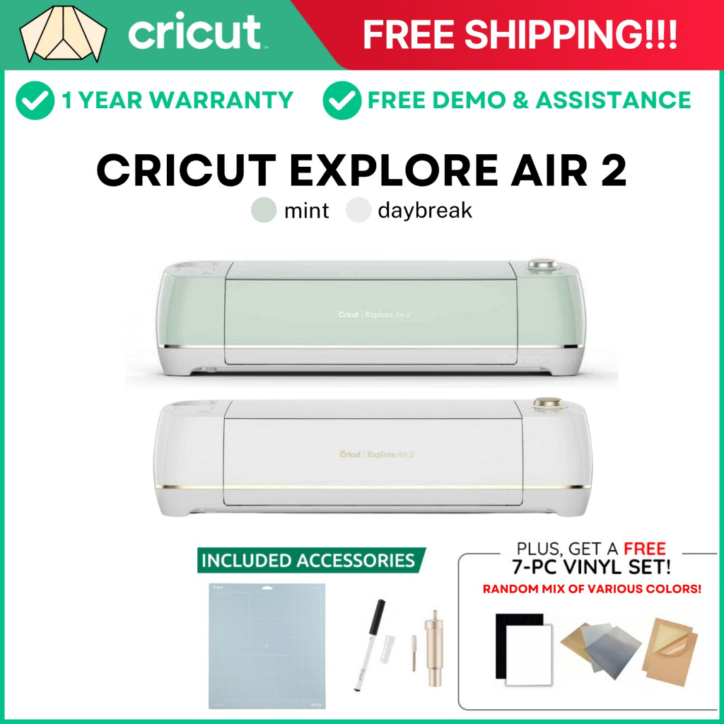 Original Cricut Explore Air 2, Mint/Daybreak (Onhand) Shopee Philippines