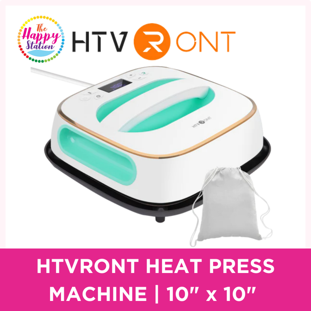 HTV RONT, Mini Heat Press, Dark Green, The Happy Station