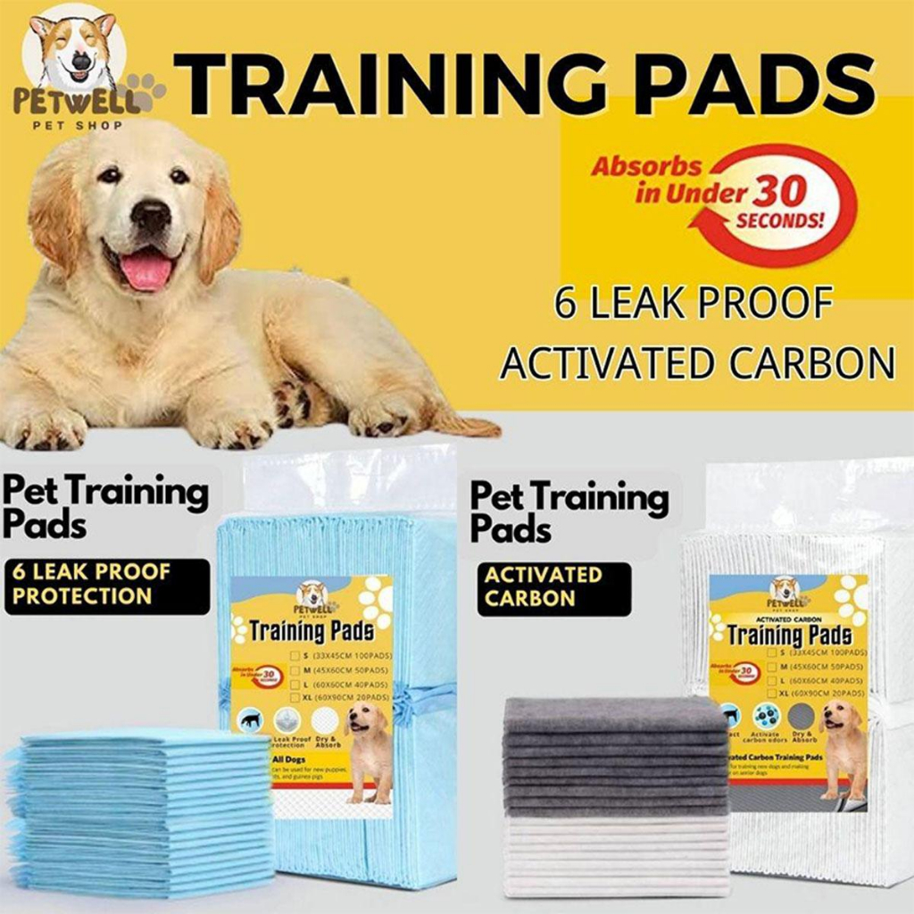 Dog Training Pad Pet Pee Pad WHOLE BAG) 6 LEASK PROOF/ACTIVATED CARBON