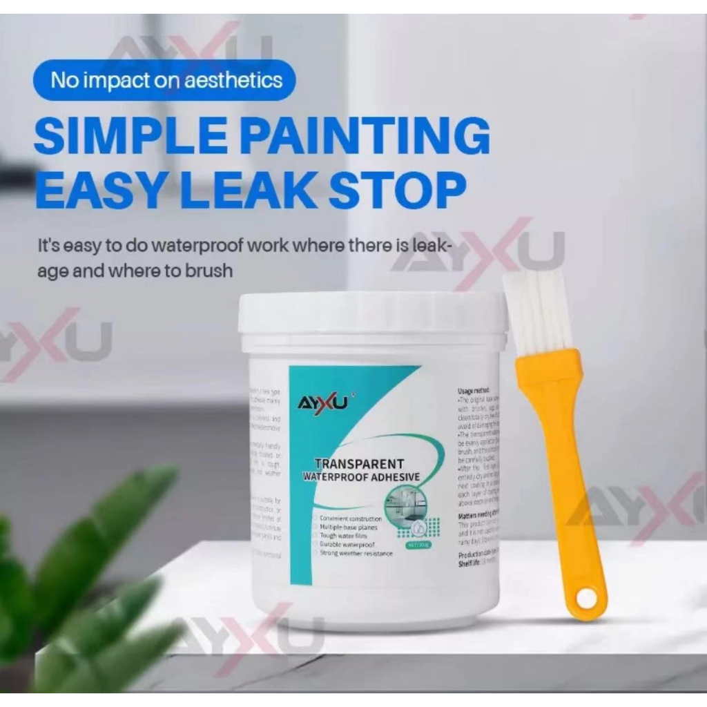 Original AYXU Transparent Waterproof Adhesive Sealant Glue Invisible