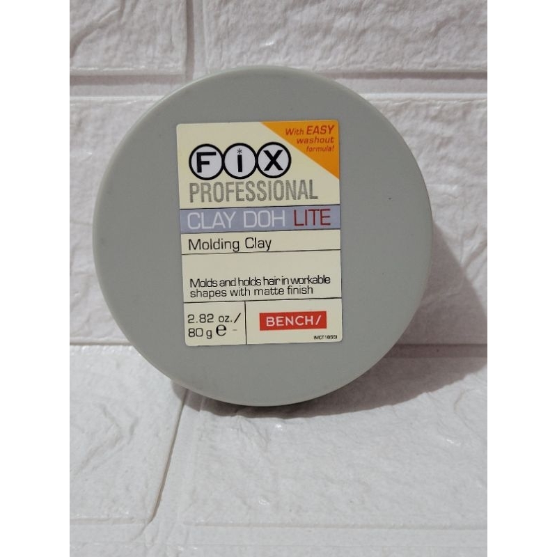 bench fix profestional clay DHO LITE (80g) | Shopee Philippines