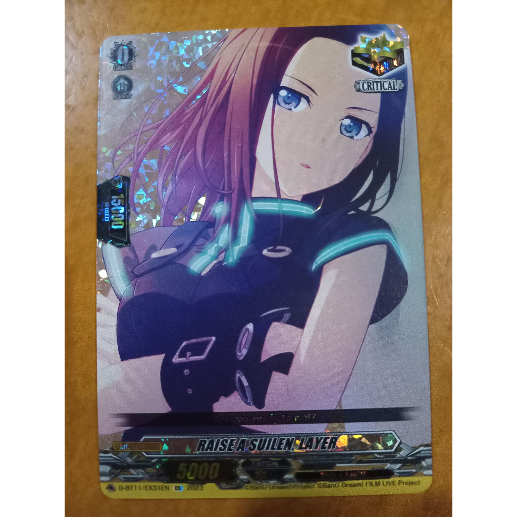 CFV RAISE A SUILEN, LAYER EX D-BT11 DZ-BT03 Bang Dream! Cardfight ...
