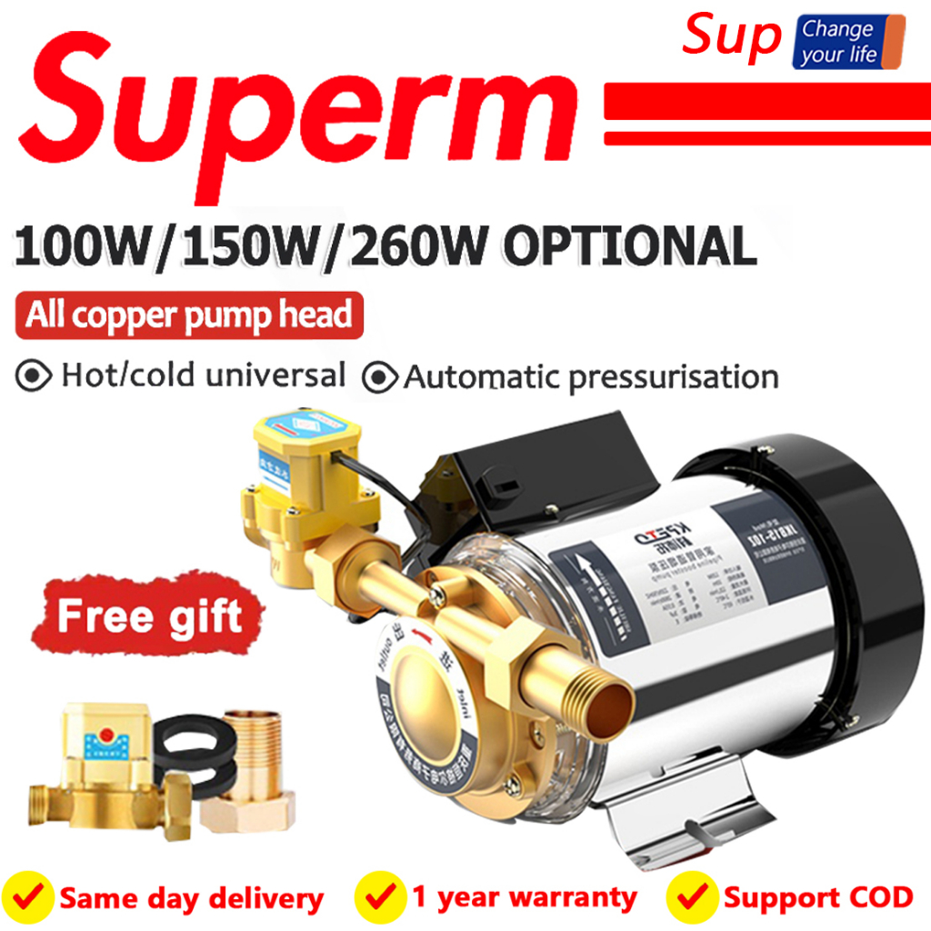 Water Booster Pump 220v 100w Automatic Booster Pump Home Shower Washingmachine Water Booster 6608