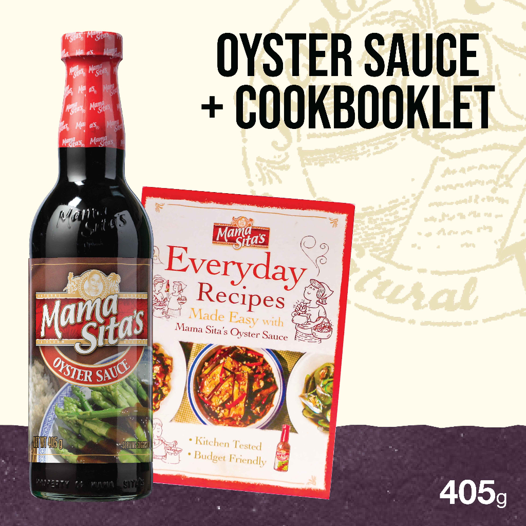 Mama Sita's Oyster Sauce 405 g with Everyday Recipes cookbooklet