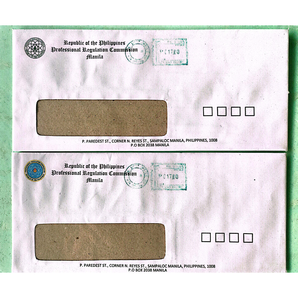 BUY 1 TAKE 1 PRC METERED STAMP MAILING ENVELOPE Shopee Philippines