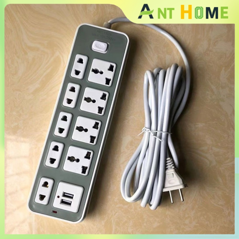 Heavy MultiFunction Socket Plug Universal Socket Power Strip With 9 ...