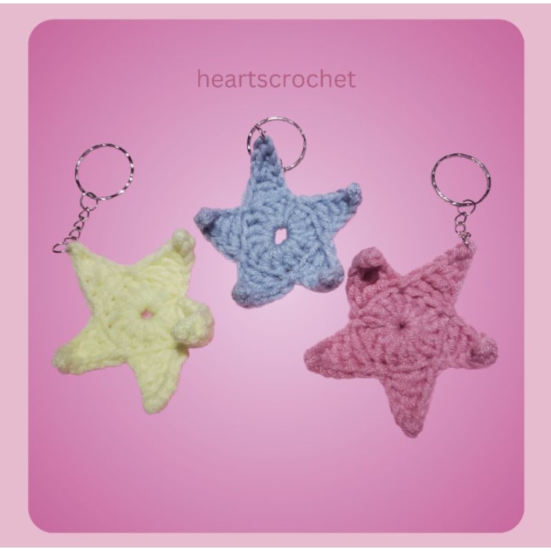 Star Crochet Keychain Shopee Philippines