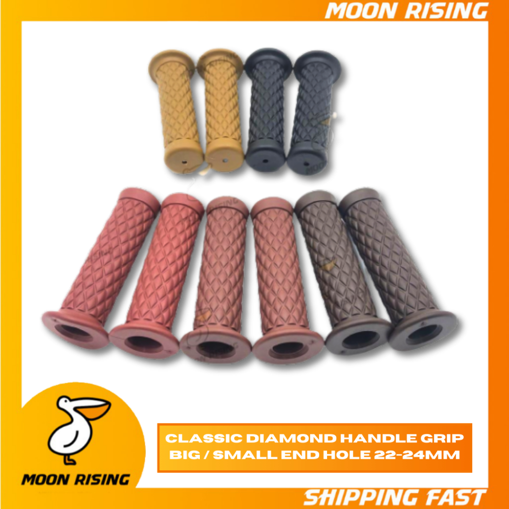 CLASSIC DIAMOND HANDLE GRIPBIG / SMALL END HOLE 22-24MM [MOON RISING ...