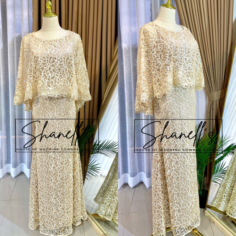 Mother Dress / Ninang Dress for sale | Shopee Philippines