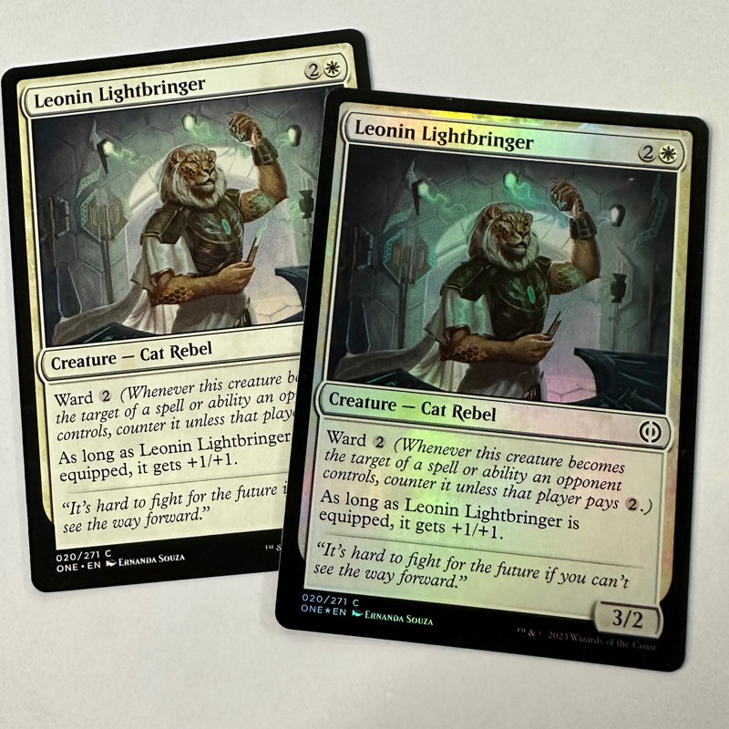 LEONIN LIGHTBRINGER | PHYREXIA: ALL WILL BE ONE | WHITE | MTG MAGIC THE ...