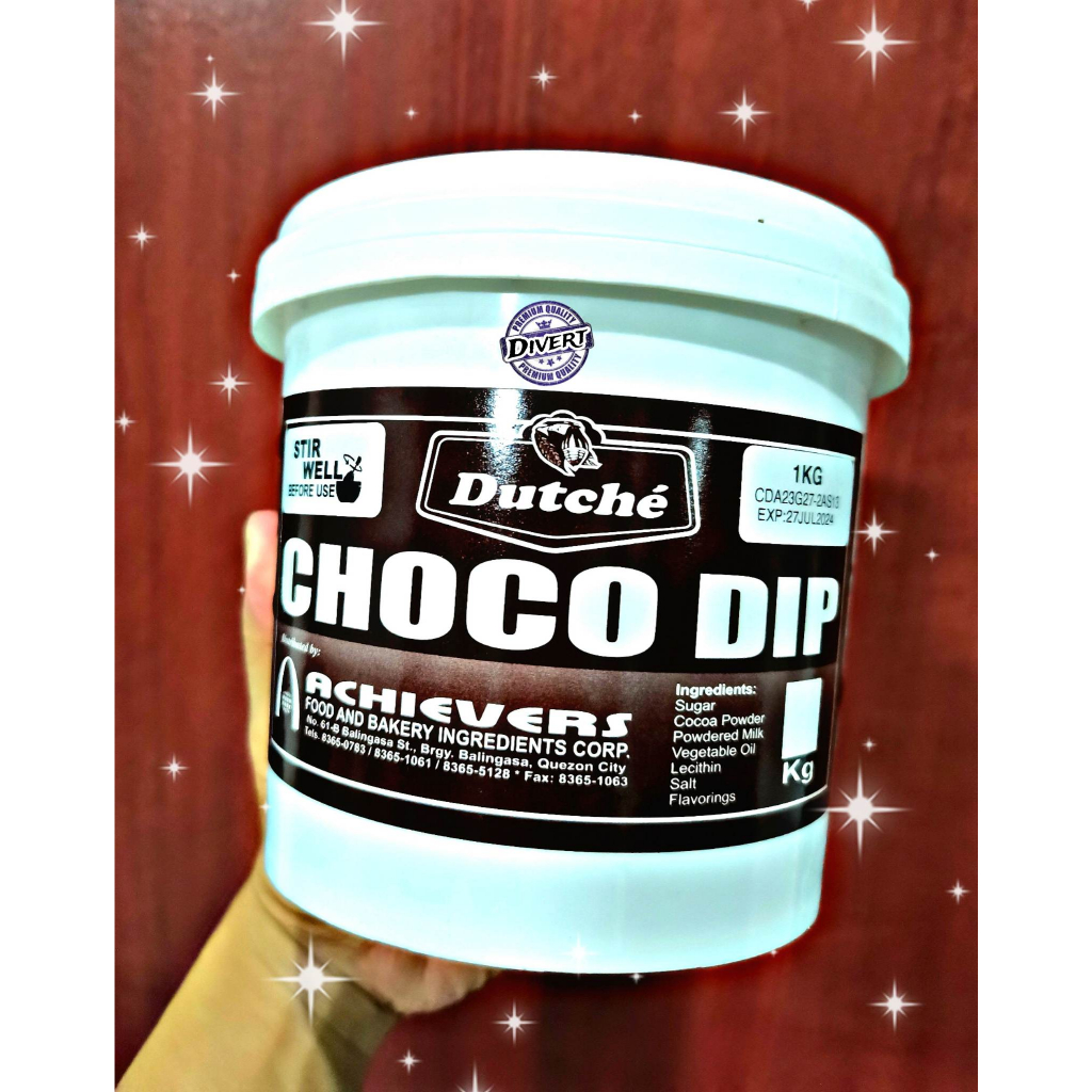 DUTCHE CHOCOLATE DIP 1 KG Shopee Philippines