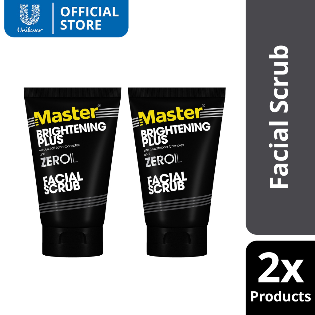 Master Facial Scrub Brightening Plus 100g x2 Shopee Philippines