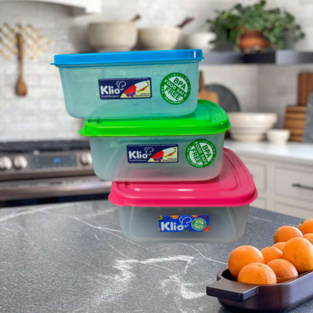 Food Keeper, Klio Rectangular, Assorted Colors, 5pcs | Shopee Philippines