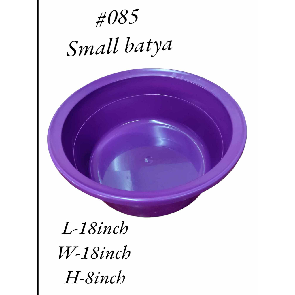 BATYA UNBREAKABLE Multipurpose ROUND Plastic Wash basin PEARLWAVE (#085 ...