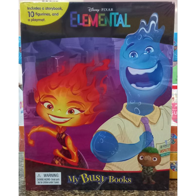 Disney Pixar Elemental My Busy Book | Shopee Philippines