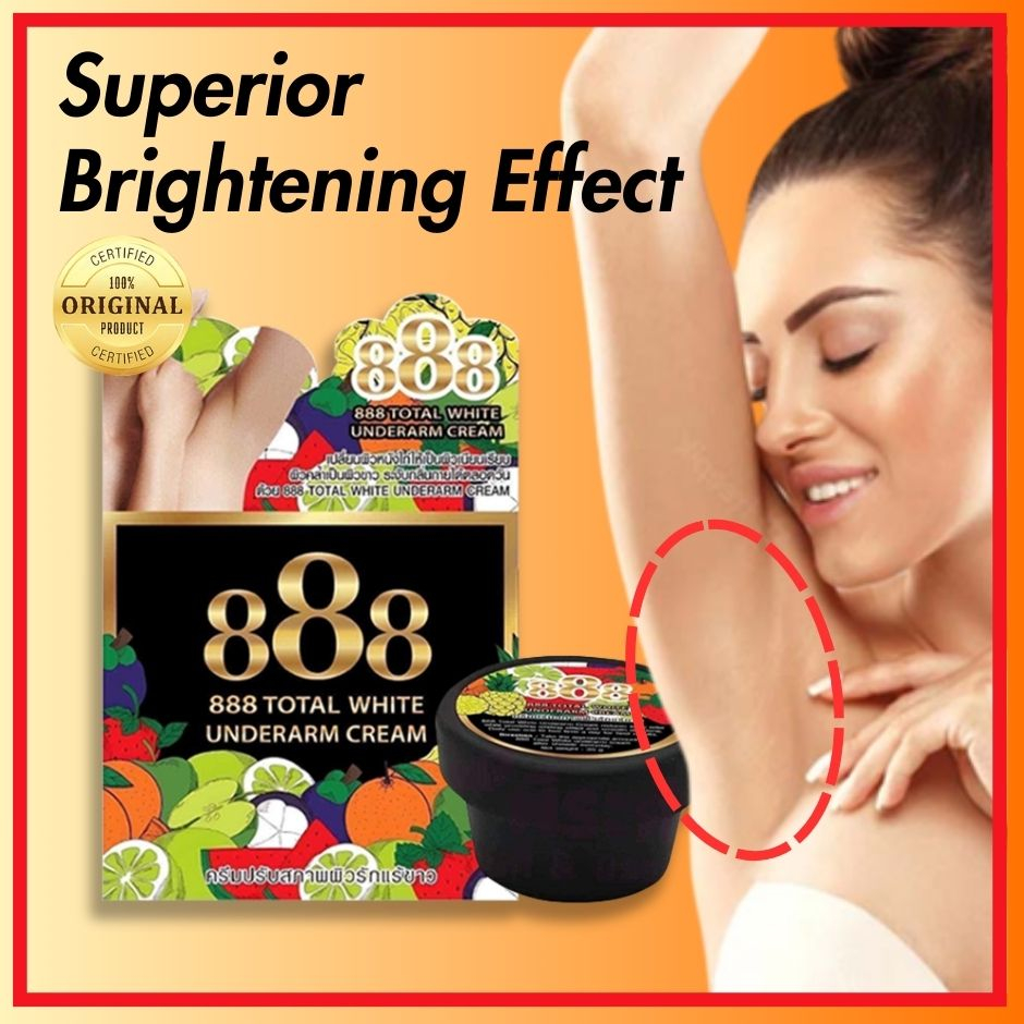 888 Total Whitening Underarm Cream 35g (GOLD LABEL) | Shopee Philippines