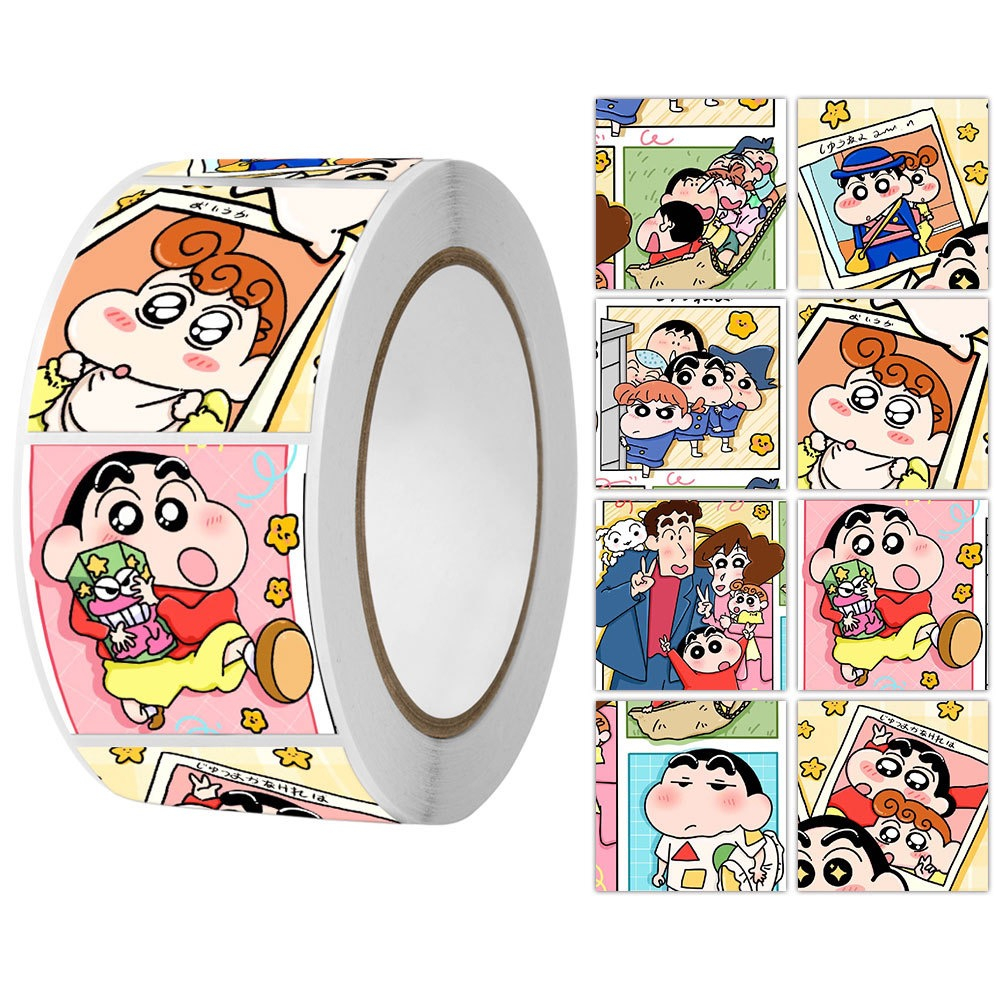 500Pcs/Roll sanrio Shaped Seal Labels Package Label Sticker various ...