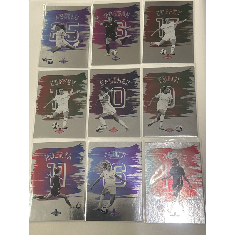 Carte à Collectionner 2022 NWSL Sophia Smith 1/1 - Parkside Paramount - Carton Croquis Signé