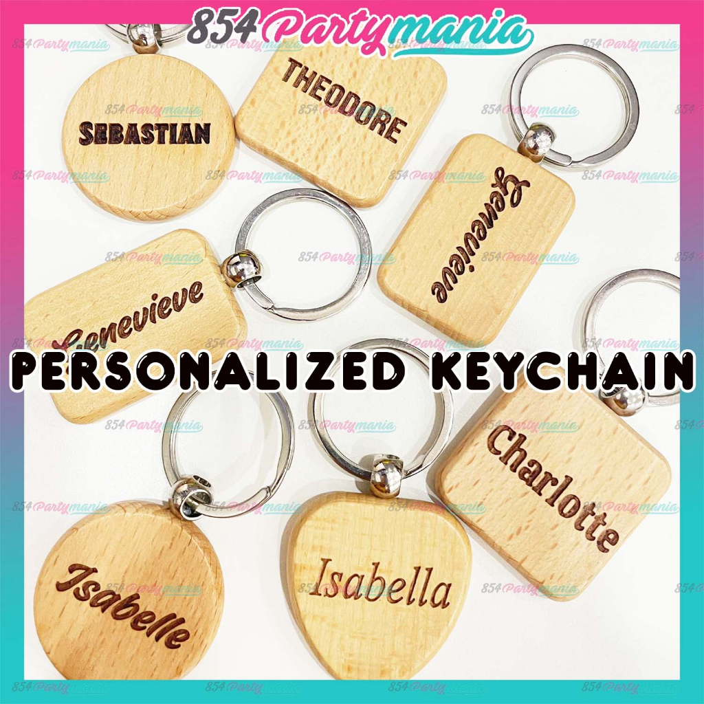 Personalized Keychain free engraving for giveaways gift corporate ...