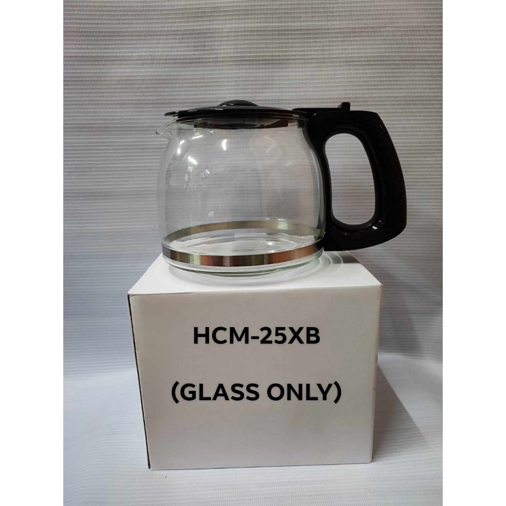 Replacement Glass Carafe ONLY for HANABISHI HCM25XB Coffee Maker