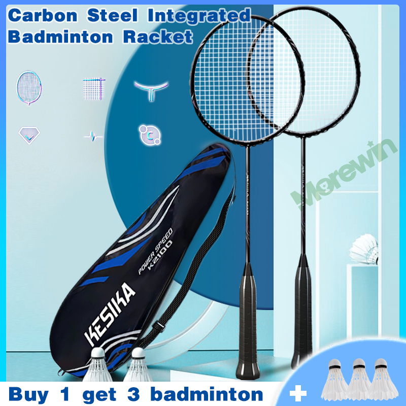 2pcs Black Fishing Rods, Badminton Rackets, Tennis Rackets, Bike
