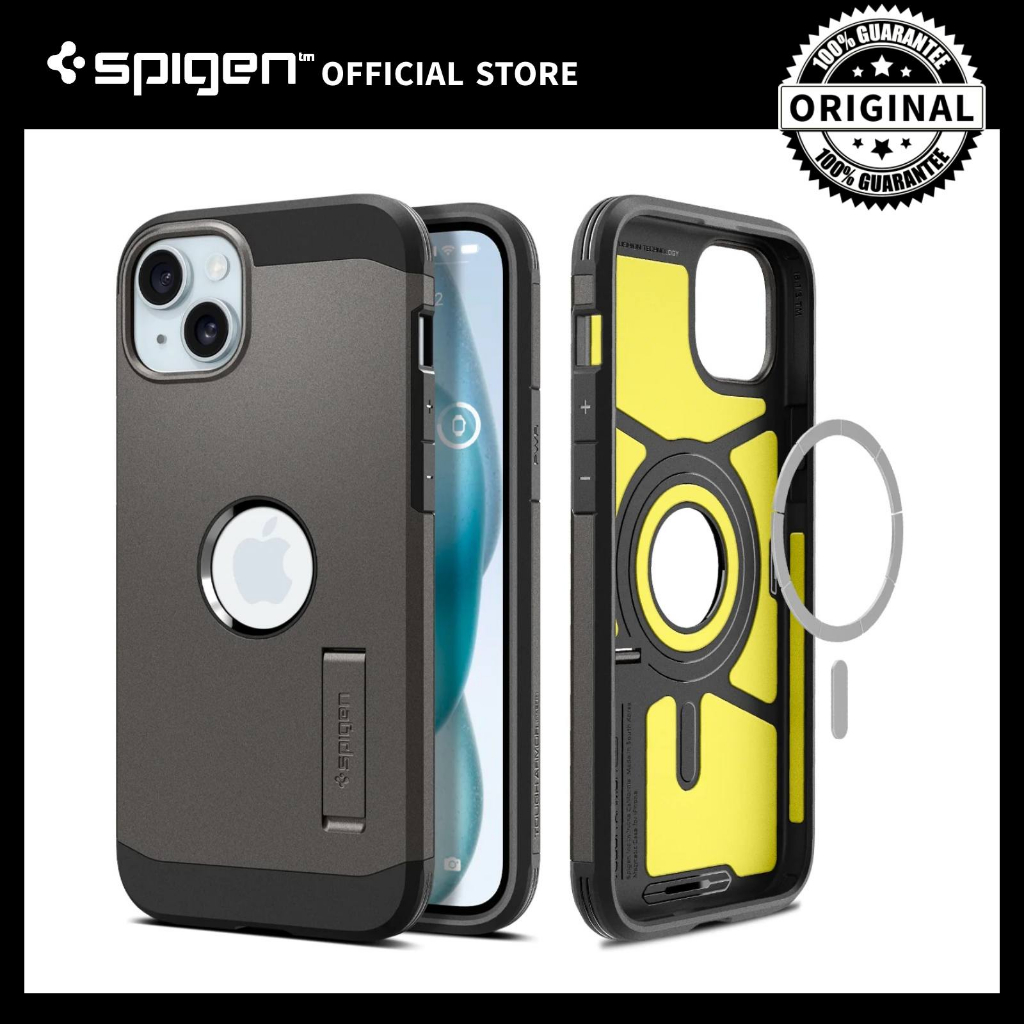 Spigen iPhone 15 Case Tough Armor (MagFit) Shopee Philippines