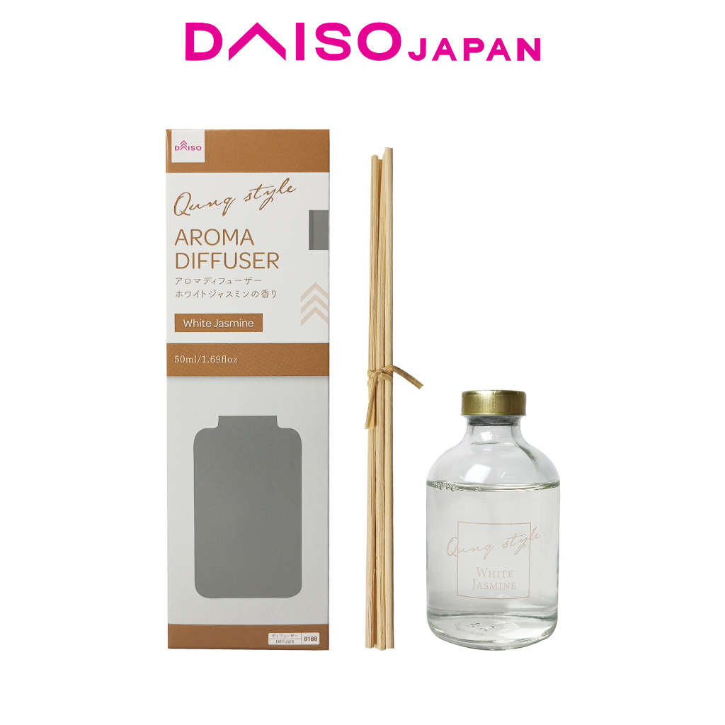 Daiso White Jasmin Scent Aroma Diffuser (50ml) Shopee Philippines
