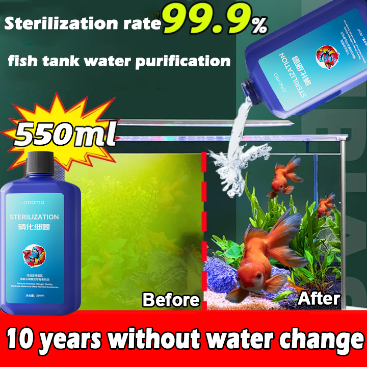 Aquarium Water Clarifier 550ml Aquarium Water Conditioner Aquarium