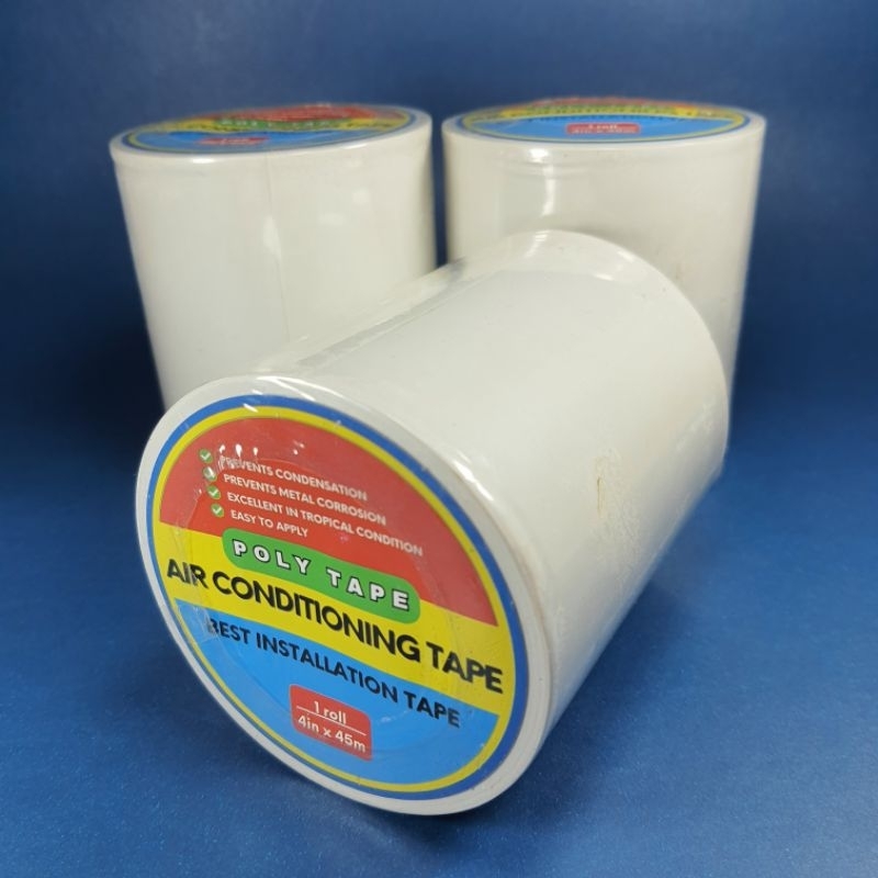 AIRCON TAPE Polytape POLYETHYLENE TAPE / AIRCON WRAPPING TAPE / BEST TAPE Shopee Philippines