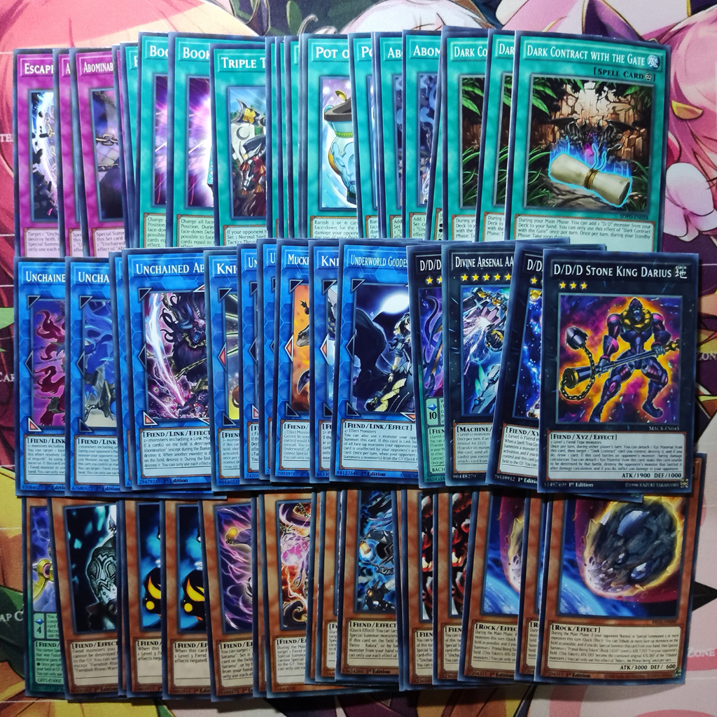 Yugioh Structure Deck Unchained Top meta deck (Proxy) Shopee Philippines