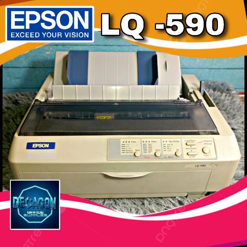 Epson Lq 590 Dot Matrix Printer Shopee Philippines 8813