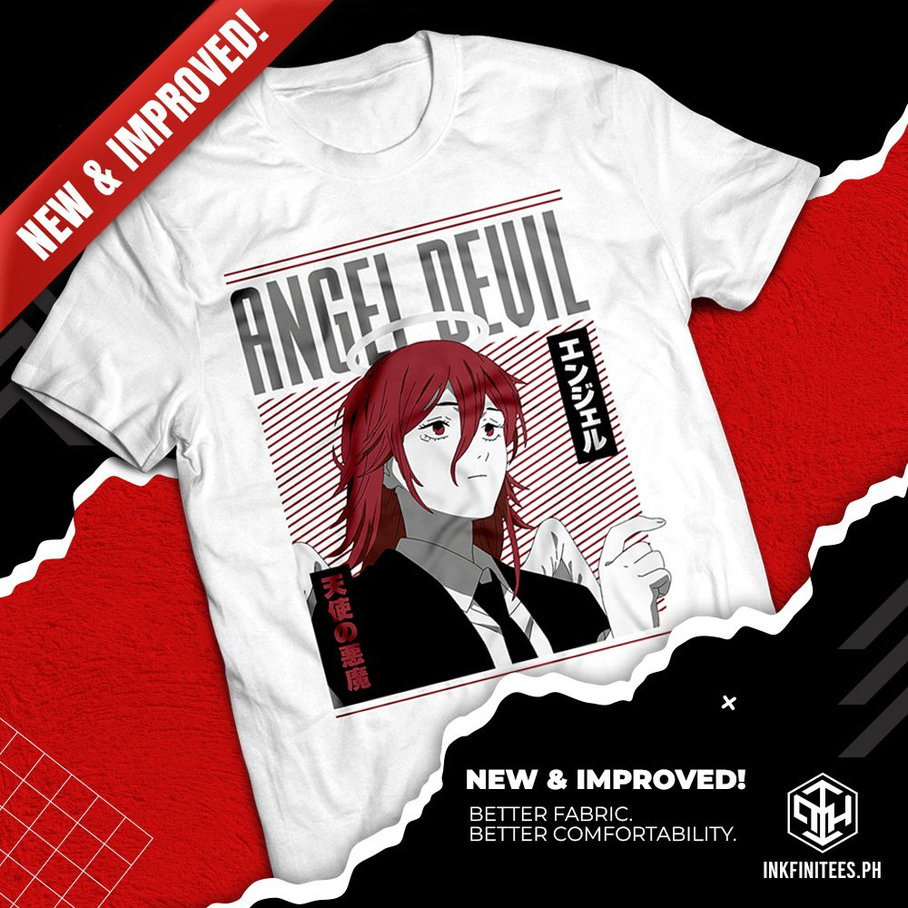 Inkfinitees - Chainsaw Man - Angel X Devil (Unisex - for Men and Women ...