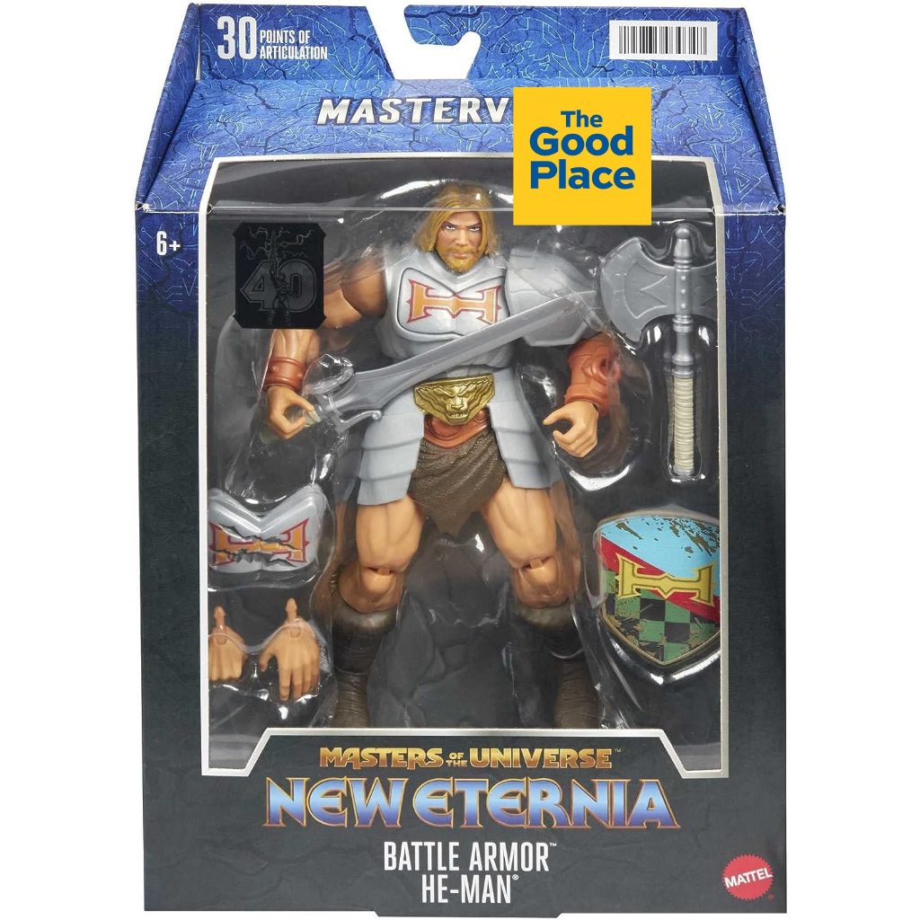 MATTEL Battle Armor He-man Figure MOTU Masterverse With Accessories ...