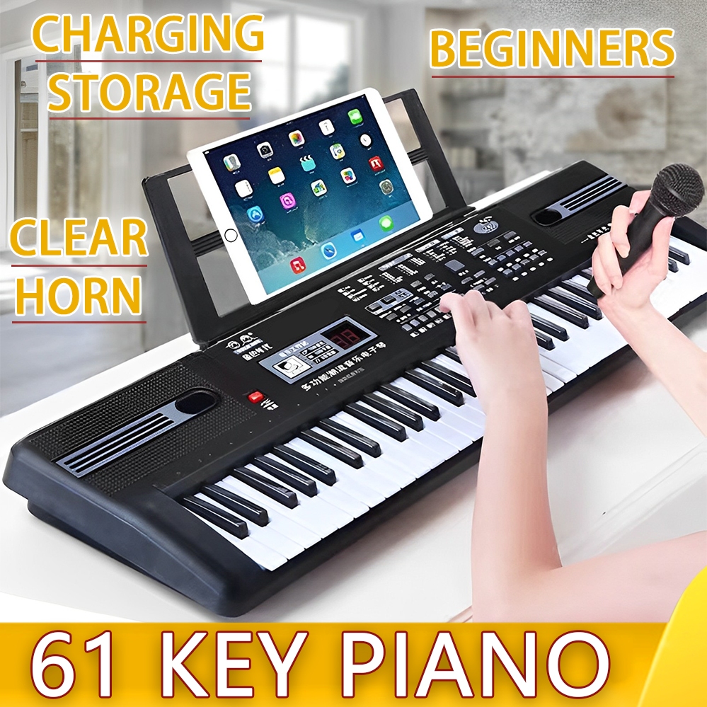 Music 61key Electronic keyboards Pianos With Microphone Musical Toy