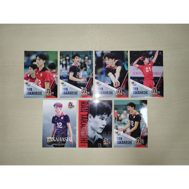 Ryujin Nippon Ran Takahashi 2022 Official Trading Card set Shopee