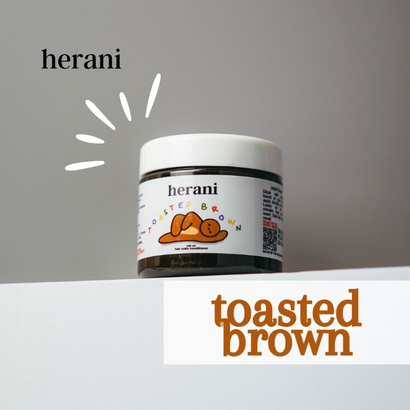 Toasted Brown [150mL] HERANI Hair Color Conditioner Shopee Philippines